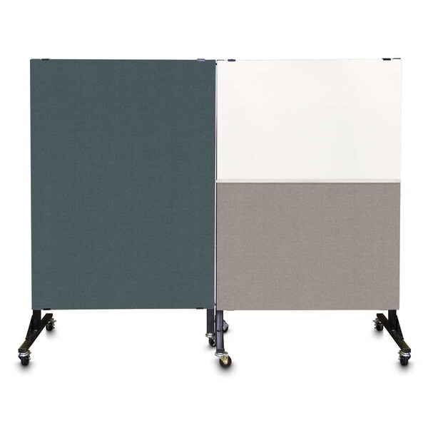 Sliding Door Indoor Enclosed Corkboard, 4